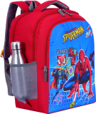 Elon Spiderman Backpack 16X13 Inch For 1St Std To 5Th Std Lightweight Waterproof School Bag(Red, 35 L)