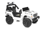 Brunte Racer Car Rechargeable Battery Operated Ride-On Car For Kids Baby Sports Car Baby Racing Car For Boys & Girls Toys Age 2 To 5 Years (White), Made In India