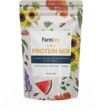 Farmley 5-In-1 Protein Mix Sunflower Seeds, Pumpkin Seeds, Watermelon Seeds, Brown Flax Seeds, Chia Seeds(200 G)