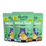 Slurrp Farm High Protein Millet Dosa Instant Mix, Supergrains And Spinach, Natural And Healthy Food, 150G (Pack Of 3)