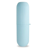Raxon Innovation Travel Toothbrush Toothpaste Case Holder Portable Toothbrush Storage Plastic Toothbrush Holder | Toothbrush Holder For Travel | Plastic Toothbrush Holder (Blue-1Nos)