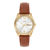 Fossil Scarlette Analog Silver Dial Women’S Watch-Es5184