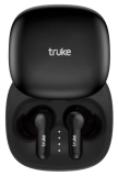 Truke Buds S2 Lite True Wireless In Ear Earbuds With Mems Quad-Mic Enc, 48H Playtime, 10Mm Real Titanium Speaker, Gaming Mode, Type-C Fast Charge, Aac Codec, Bt 5.1, Ipx4 (Matt Black)