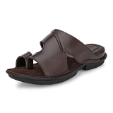 Burwood Men’S Bwd 409 Brown Leather Slippers-9 Uk (43 Eu) (Bw 410)