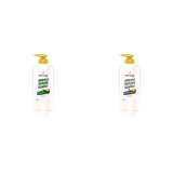 Pantene Advanced Hair Fall Solution Silky Smooth Care Shampoo, 650 Ml & Pantene Advanced Hair Care Solution Lively Clean Shampoo, 650 Ml