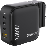 Ambrane 100 W Gan 5 A Multiport Mobile Raap H100 Charger(Black)