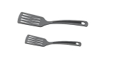 Dynore Black Nylon Spatula Turner For Nonstick- Set Of 2