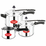 Butterfly Orchid Stainless Steel Pressure Cooker, Ilc, 2, 3, 5 Ltr