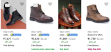 80% Off On  Red Tape Boots