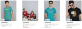 Myntra : Flat 80% Off On HERE&NOW ClothingMen :Tshirts from 159 : Shirts from 319 : Jeans from 379 : Kurta from 399 : Women :Kurta from 209 : Kurta Sets from 379 : Dresses from 319 :