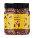 Greenfinity Healthy & Tasty Jumbo Flax Seeds For Eating | Immunity Booster Diet | Protein And Rich In Fibre – 300G