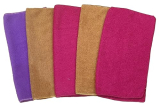 Elegant Weavers Bath Towel | Face Towels Set Of 5 | 200 Gsm | Ultra Soft, Absorbent, & Quick Dry Towels For Facewash, Gym, Travel | Suitable For Sensitive/Acne Prone Skin | Microfiber Towel For Face