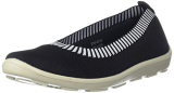 Marie Claire Women’S Knit Belly Black Ballet Flat – 3 Uk (5596215)