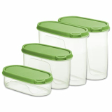 Pigeon Stakbox Value Combi (Set Of 4) Storage For Kitchen – Green