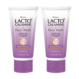 Lacto Calamine Daily Face Wash With Kaolin Clay, Niacinamide And Vitamin E For Oily Skin | Controls Pimples, Blackheads And Whiteheads | Paraben Free 100Ml – Pack Of 2