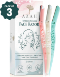 Azah Reusable Face Razor For Women-Instant & Painless Hair Removal(Pack Of 3)