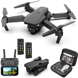 Alis 4K Wifi Dual Camera Drone For Adults & Kids With 2 Batteries And Toy Drone