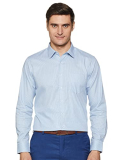 Van Heusen Men’S Slim Fit Shirt (Vhsfrslb000123_Teal 39)