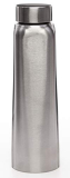 Signoraware Achieve Single Walled Stainless Steel Fridge Water Bottle Matte, 750 Ml, Silver