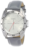 Amazon Brand – Symbol Men Faux Leather Spring-Summer’21 Analog Gray Dial Watch-Az-Sym-Ss21A-18C, Band Color-Gray