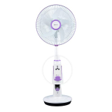 Bajaj Nuvo 400 Mm Plum Purple Table Cum Pedestal Fan With Bldc Motor And Remote Control Operation, Regular