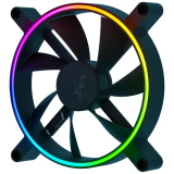 Razer Kunai Hydraulic 140Mm Argb Pc Fan: Quiet, Powerful Argb Fan – Pwm Fan Controller Support & Connect Up To 8 Fans – Powered By Razer Chroma Rgb – 1 Fan-Rc21-01800200-R3M1