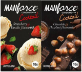 Manforce Cocktail Combo Pack (Hazelnut & Chocolate And Strawberry & Vanilla) Condom (Set Of 2, 20S) Condom(Set Of 2, 20 Sheets)
