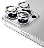 Gadgetbite Camera Lens Protector For Iphone 13 Pro 6.1″& Iphone 13 Pro Max 6.7″, Tempered Glass Camera Lens Protector Tempered Glass Lens Ring Cover Fit For Iphone 13 Pro/Iphone 13 Pro Max (Silver).
