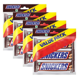 Snickers Peanut Filled Chocolate Value Pack | 3 Peanut Chocolate Bars | Loaded With Roasted Peanuts, Nougat & Caramel Delight | Imported Chocolate | 135 G | Pack Of 4