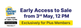 Flipkart Plus Members Be Active Today.Big Saving Days Sale Will Be Live Today at 12 PM.