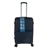 F Gear Stv Pp02 24″ Dark Blue Check-In Suitcase (4050)