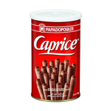Caprice Classic Delicious Wafer Roll Sticks With Hazelnut And Cocoa Cream, Smooth Crunchy Snacks, Biscuits, Crackers, Sweet Treats For Kids And Adults, 115Gms (Pack Of 1)