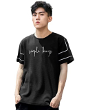 Noble Monk Men’S Regular Fit T-Shirt (T561_Black S)