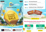 Flipkart – Big Saving Days ❤️‍★ Starts 3rd May (Today) At 12 PM for Flipkart Plus Members★ Starts 4th May At 12 PM for Flipkart Non-Plus Members10% Off with SBI CC OR 100₹ Cashback with Paytm.Be Ready with your Plus Accounts. Sale Starts Today 12 PM. Loot Deals Expected. ⚡️