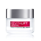 L’Oreal Paris Revitalift Crystal Fresh Hydrating Gel Cream, Oil-Free Moisturiser, With Salicylic Acid, 50Ml