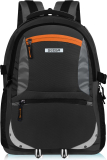 Seeba Spacy Unisex Backpack With Rain Cover And Reflective Strip 35 L Laptop Backpack(Black)