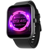 Boat Wave Electra With 1.81″ Hd Display, Smart Calling With Ultra-Seamless Bt Calling Chip,20 Built-In Watch Faces,100 + Sports Modes,Menu Personalization,In-Built Games(Charcoal Black)