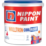 Nippon Paint Walltron – Summer Cool Roof | Solar Reflective Roof Coating | Heat Resistance Paint | High Sri (White, 20 Kg)