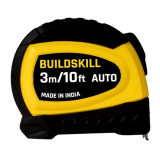 Buildskill 3M Measuring Tape – Durable, Auto-Lock, Belt Clip, Clear Markings For Diy & Industrial Use – High-Accuracy Measurement Tape – Compact & Reliable (Pack Of 2)