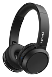 Philips Audio Tah4205Xtbk/00 Bluetooth 5.0, Bass Booster, Quick Charging Upto 29H Playtime, 32Mm Driver, Compact Folding Design Bluetooth Wireless On Ear Headphones With Mic (Black)