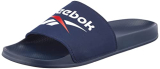Reebok Men Synthetic Textile New Slide Rbk Swim Slide Vecnav/White/Vecred Uk-8