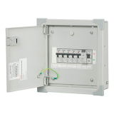 Anchor By Panasonic 98301 Uno Series 6 Way Spn Metal Double Door Distribution Board