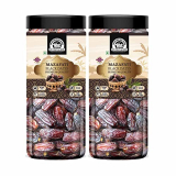 Wonderland Foods – Dry Fruits Mazafati Dates 800G (400G X 2) Jar | Healthy & Nutritious Soft Khajoor | Khajur Rich In Iron, Fibre & Vitamins
