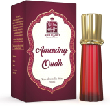 Adilqadri Amazing Oudh Attar | Non-Alcoholic Roll-On | Long Lasting Attar – 20 Ml Herbal Attar(Oud (Agarwood))