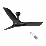Havells Stealth Air The Most Silent Bldc Fan With Premium Look And Finish, 1200Mm Bldc Motor And Remote Controlled Ceiling Fan (Metallic Black, Pack Of 1)