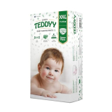 Teddyy Baby Easy Double Extra Large Diaper Pants 24 Count (Pack Of 1), 15-25 Kgs, 12 Hrs Leak Protection, Anti – Bacterial