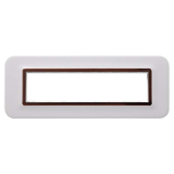 Anchor By Panasonic 66808Whc Roma Urban Modular Polycarbonate 8M Curve (Copper White, Pack Of 5)