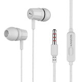 Kratos Thump Wired Earphones, Powerful Bass, Hd Sound Quality Earphones, Tangle Free Cable, Comfortable In Ear Fit, With 3.5 Mm Jack