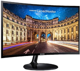 Samsung 24-Inch(59.8Cm) Fhd, Led 1920X1080 Pixels, 1800R Curved Monitor, 1920X1080 Pixels, Va Panel, Slim Design, Amd Freesync, Flicker Free, Hdmi, Audio Ports (Lc24F390Fhwxxl, Black)