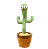 Graphene Toys Talking Cactus Baby Toys For Kids Dancing Cactus Toys Can Sing Wriggle & Singing Recording Repeat What You Say Funny Education Toys For Children.